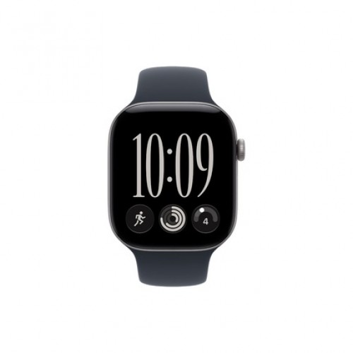Apple Watch Series 12 Aluminium 46mm Space Gray with Navy Blue Sport Band M/L