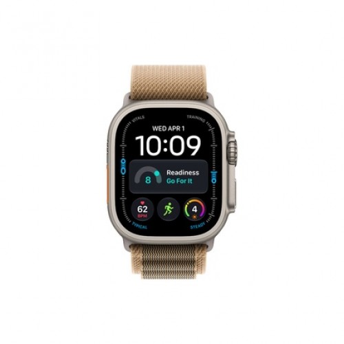 Apple Watch Ultra 4 Titanium Cellular 49mm with Alpine Loop in Desert Sand