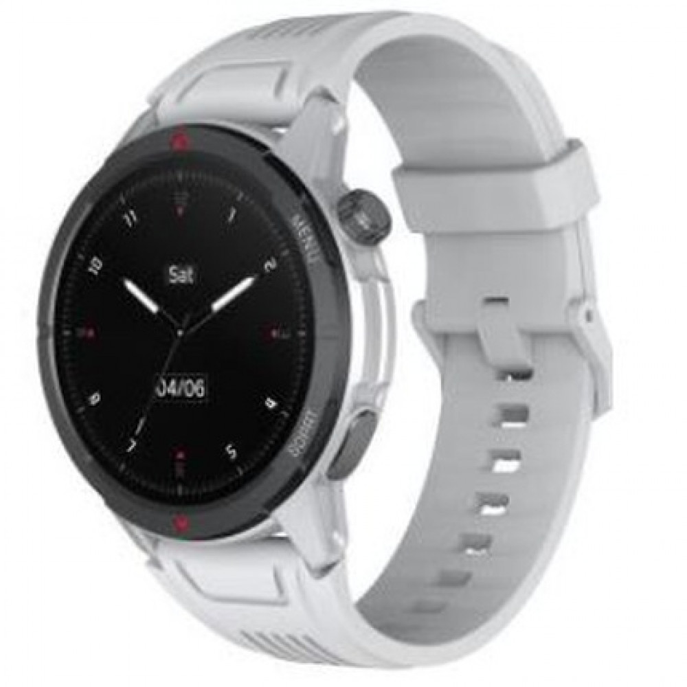 Agm Legion Outdoor Bluetooth Smartwatch In White/Gray
