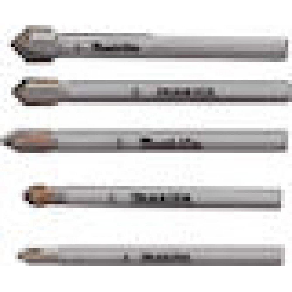 Makita E-25410 Glas-/Fliesenbohrer-Set 5-tlg.