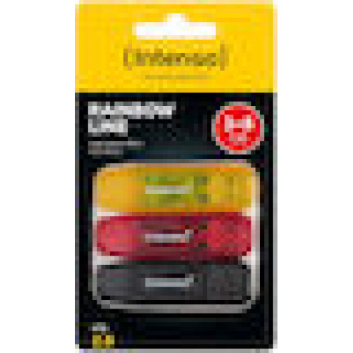Intenso Rainbow Line 8GB USB Stick 2.0 Multipack x3 bunt