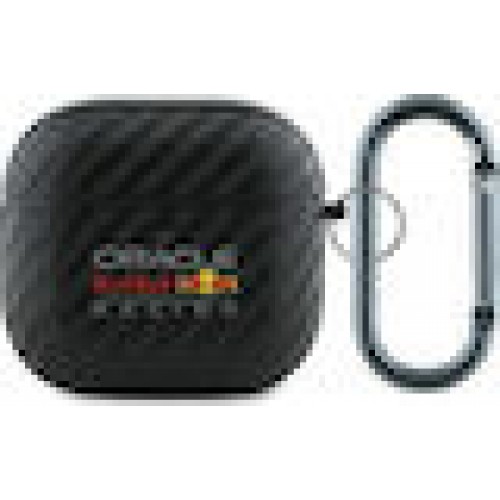 Etui Red Bull PU Carbon Logo do AirPods 4 czarny