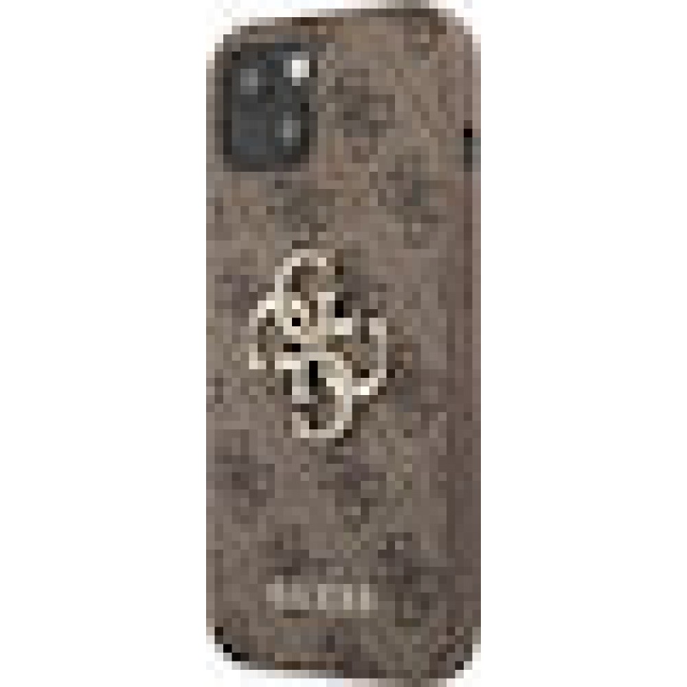 Guess GUHCP13M4GMGBR iPhone 13 6,1brown hardcase 4G Big Metal Logo