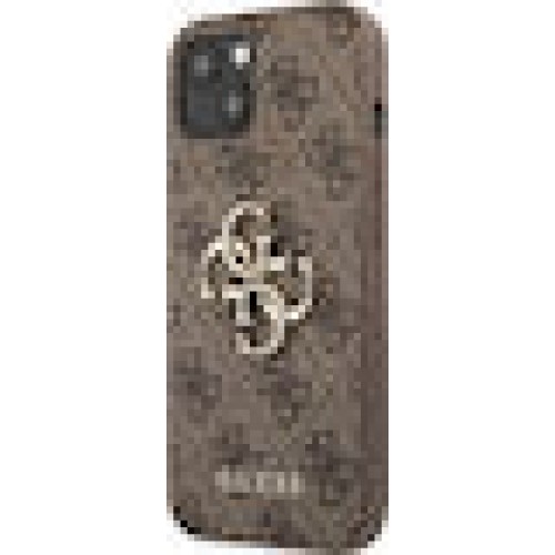 Guess GUHCP13M4GMGBR iPhone 13 6,1brown hardcase 4G Big Metal Logo