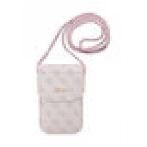 Guess 4G Metal Script Logo - Phone crossbody bag (pink)