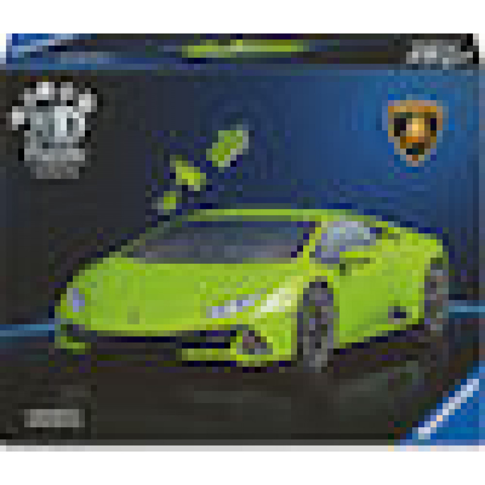 Ravensburger - Iconics Lamborghini Huracan EVO-Verde 108p (12008037)