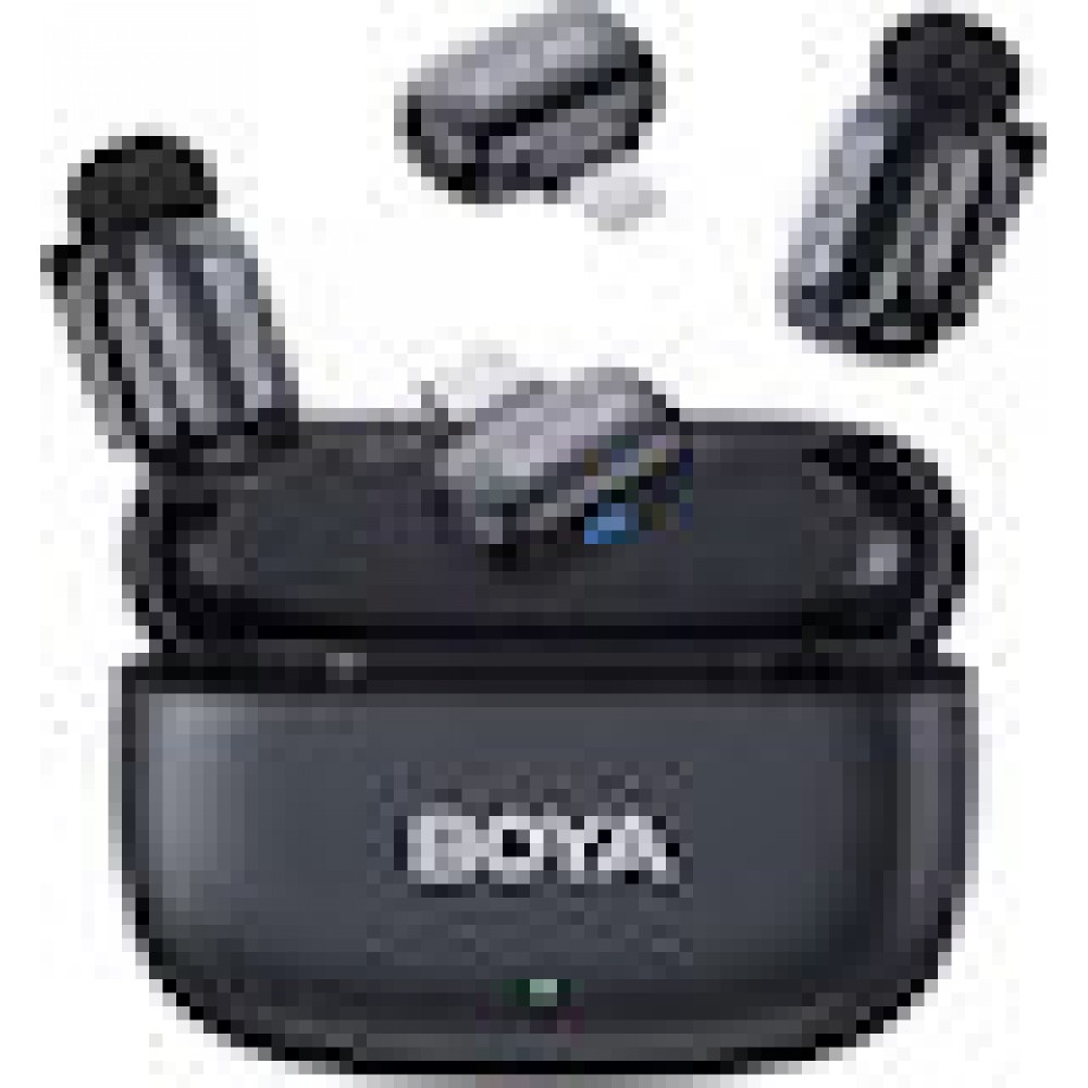 Boya wireless microphone mini-12 Lightning/USB-C, black | Boya