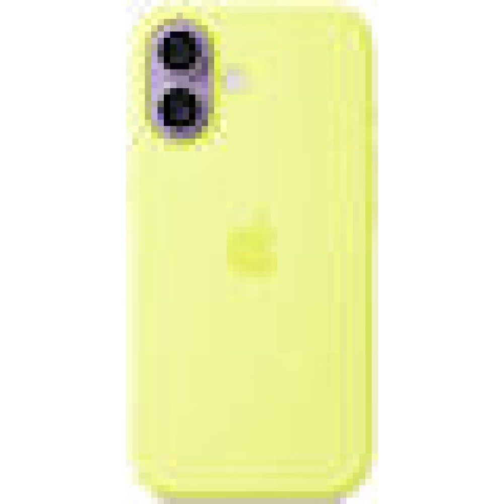 iPhone 17 Silicone Case with MagSafe - Neon Yellow
