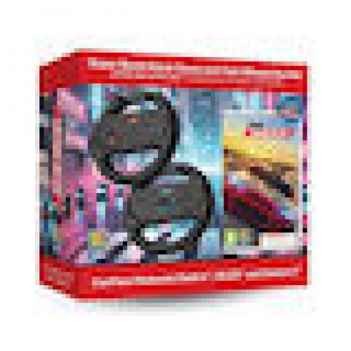 Super Street: Racer Game with Twin Racing Wheels Bundle