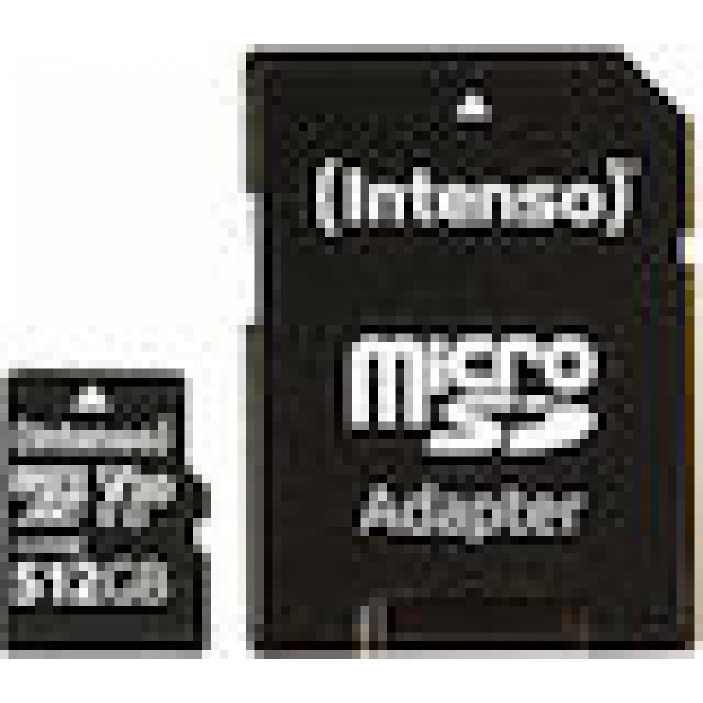 Intenso microSDXC 512GB C10 UHS-I Professional + Adapter
