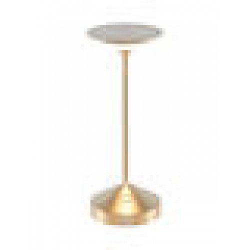 ab+ by Abert Tempo Mini tragbare Tischleuchte Messing