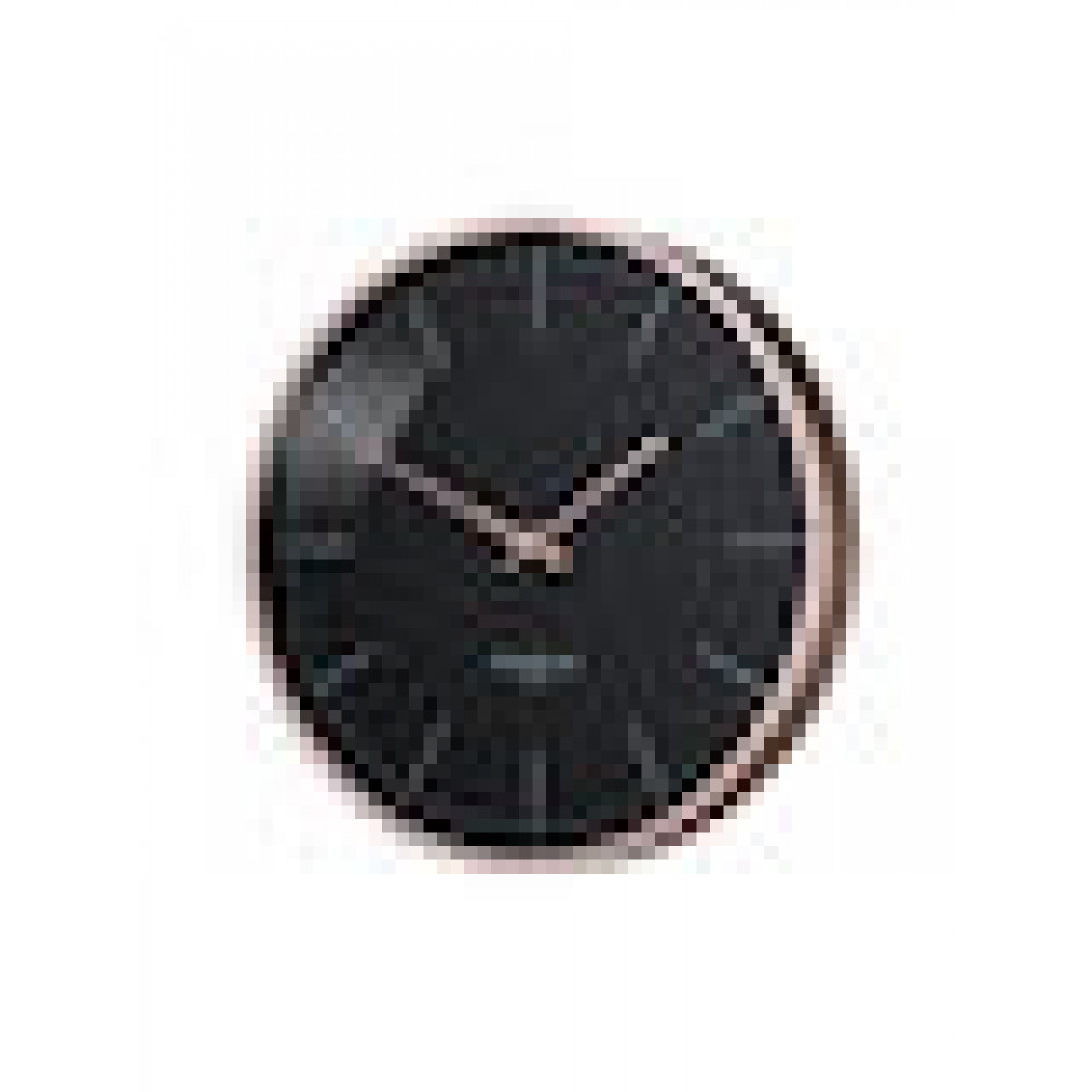 KIENZLE DCF Funk-Wanduhr rose gold / Black, 25 cm