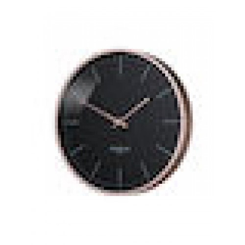 KIENZLE DCF Funk-Wanduhr rose gold / schwarz, 25 cm