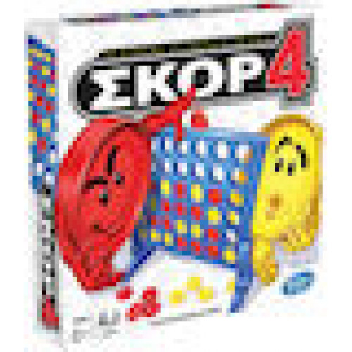 Hasbro Connect 4: Refresh Board Game (Greek Language) (G1500)