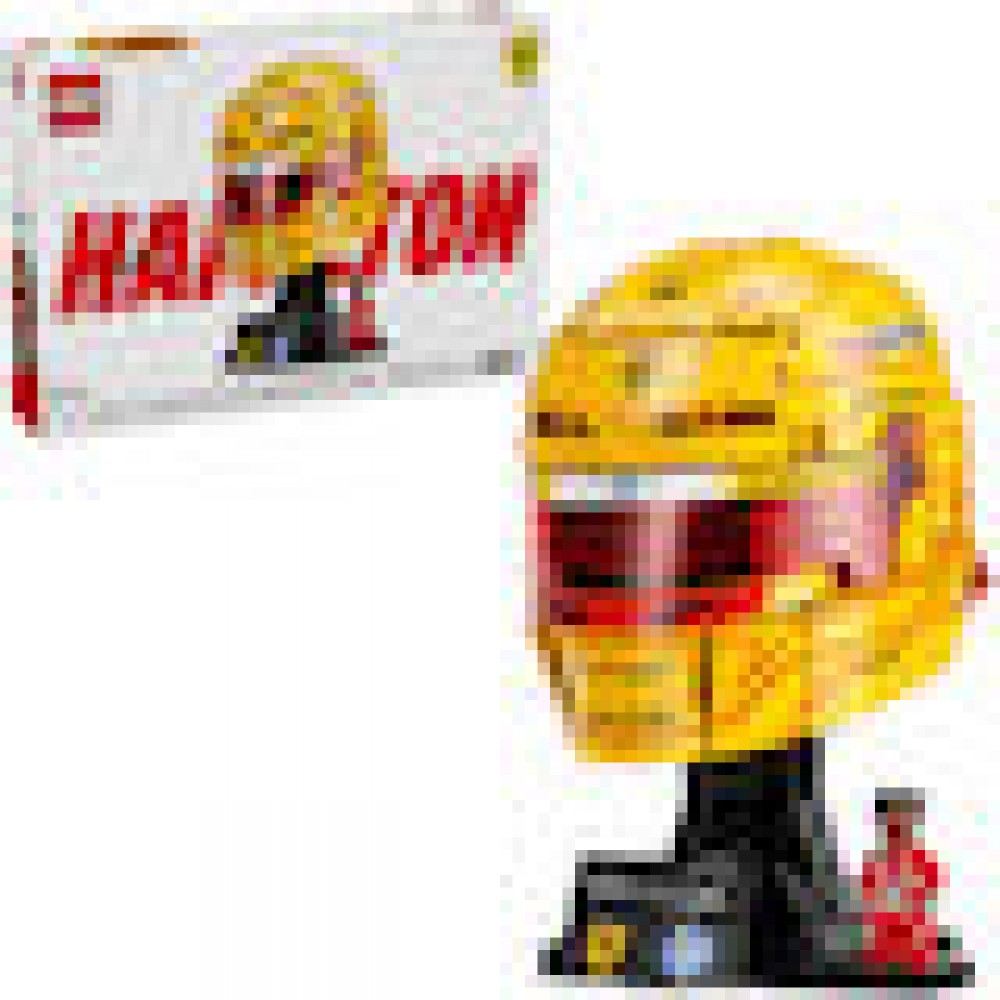 LEGO 43022 Scuderia Ferrari HP Lewis Hamilton Helmet Editions Set 884 Pieces