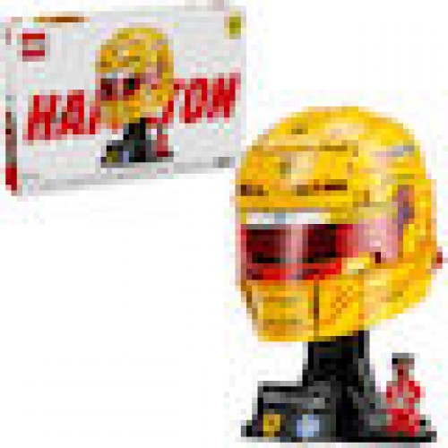 LEGO 43022 Scuderia Ferrari HP Lewis Hamilton Helmet Editions Set 884 Pieces