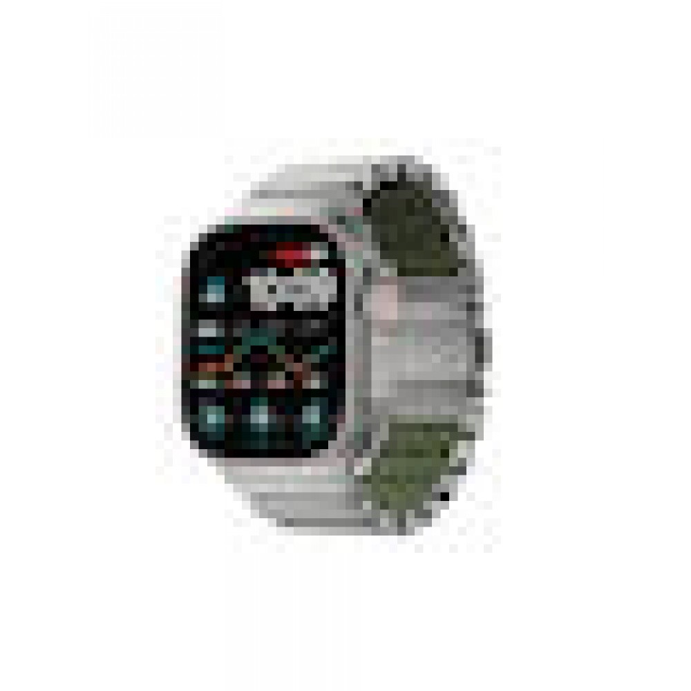 Nomad Stratos Band Natural Titanium Forest Green FKM AW 45/46/49mm