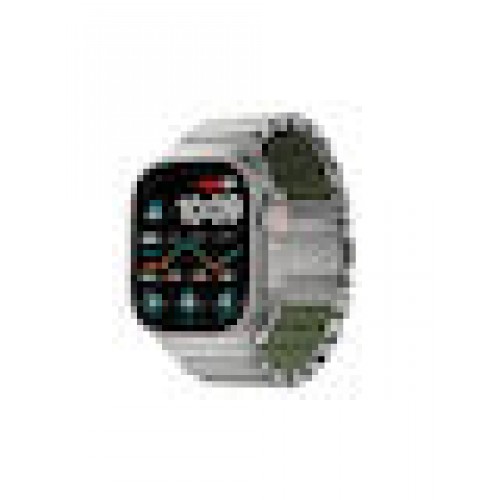 Nomad Stratos Band Natural Titanium Forest Green FKM AW 45/46/49mm