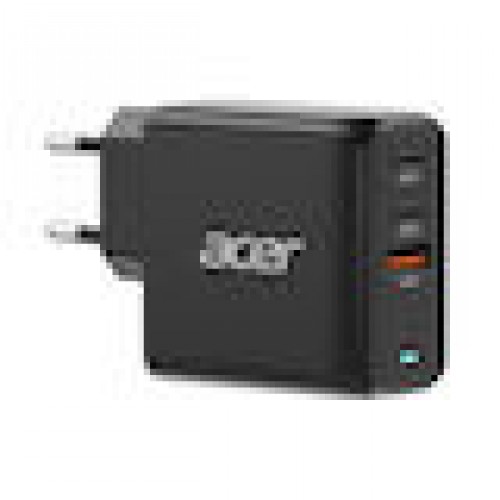 Acer GAN 67W PD Charger 2x USB-C 1x USB-A Black 95 x 55 x 30 mm 116 g