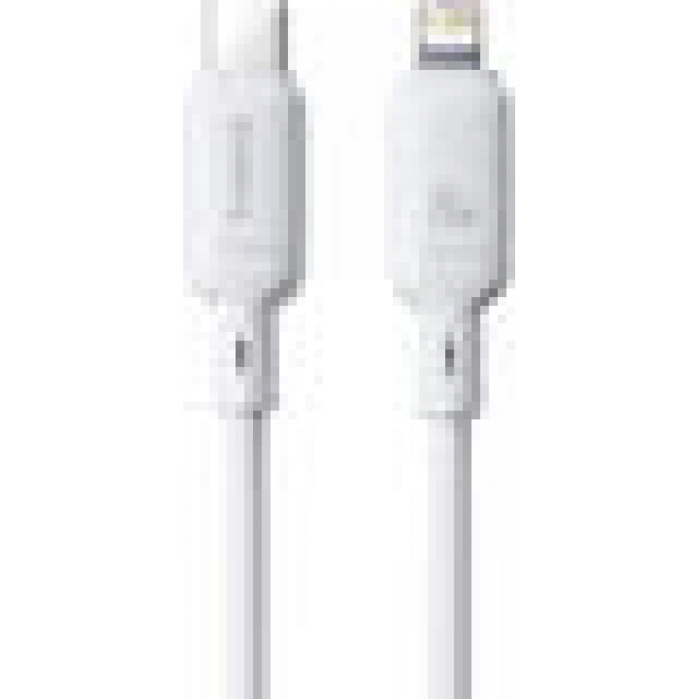 Baseus Silky Series Ladekabel Type-C auf iP 20W 2m Moon Weiß