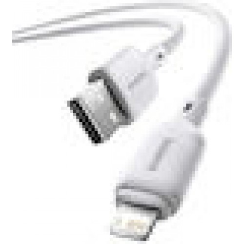 Baseus Silky Series Ladekabel USB auf iP 2.4A 2m Weiß