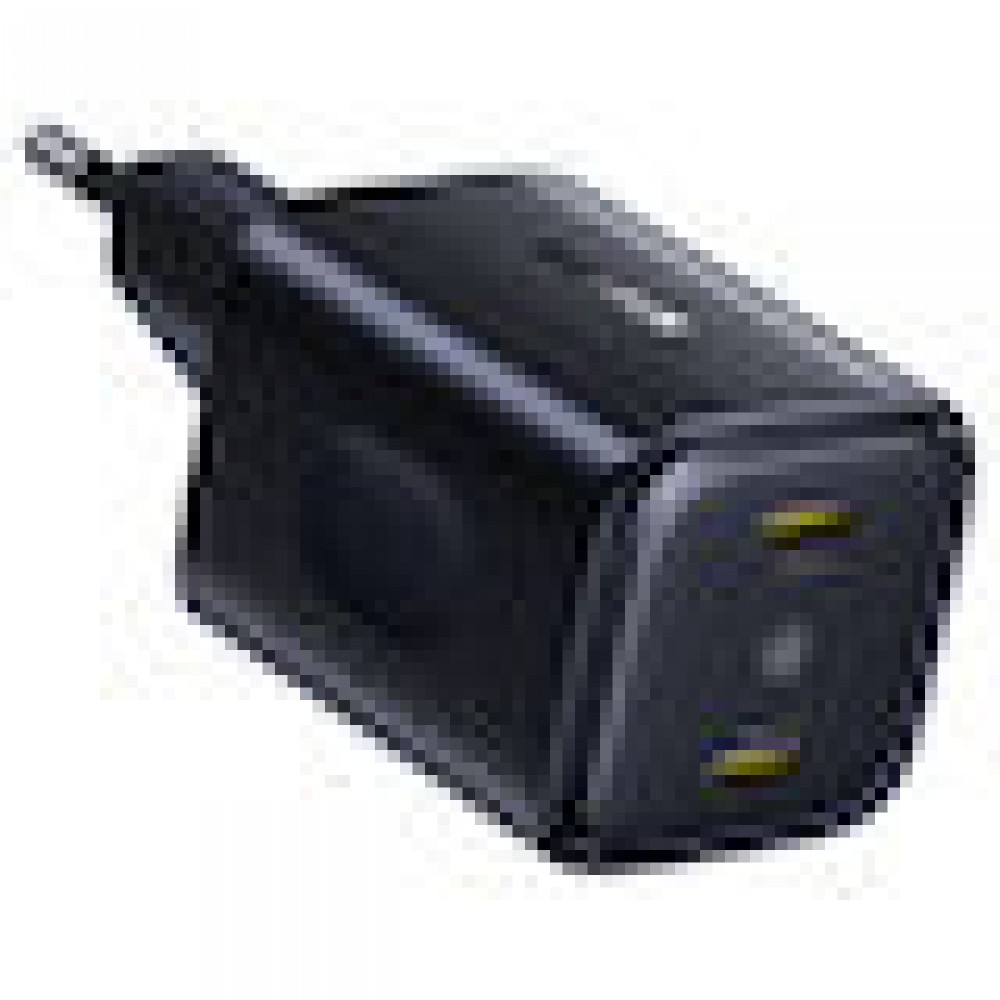Baseus PicoGo AN13 Power Adapter, 45W, 2x USB Type-C (Black)
