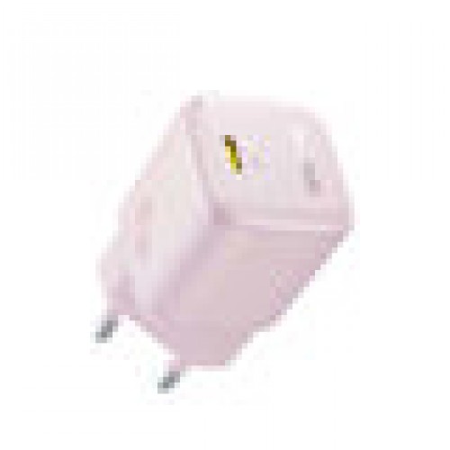 Baseus OS- PicoGo GaN Încărcător rapid 1C 45W EU Baby Pink | 6932172678395