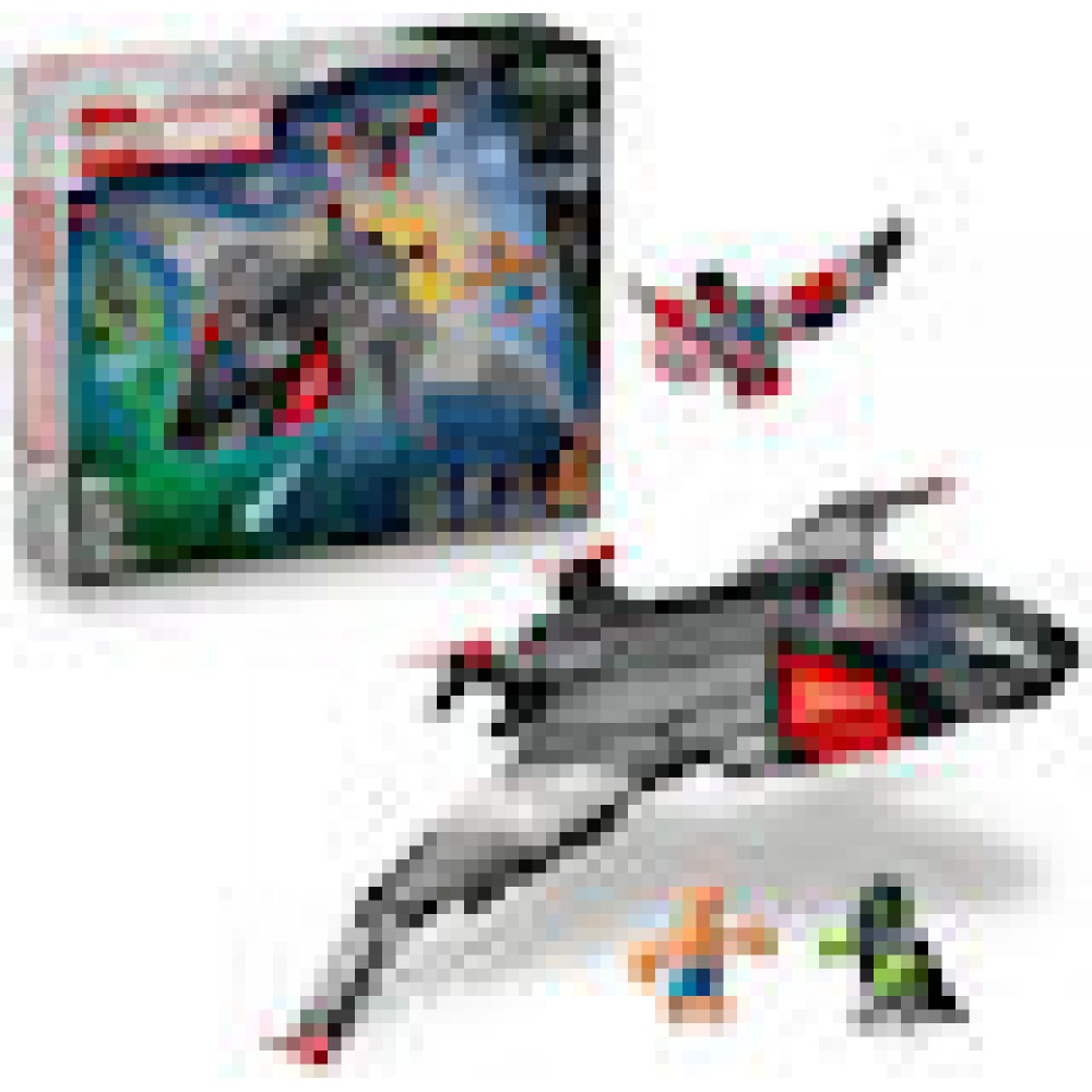 76347 Marvel Super Herores Avengers: Doomsday Quinjet, Konstruktionsspielzeug