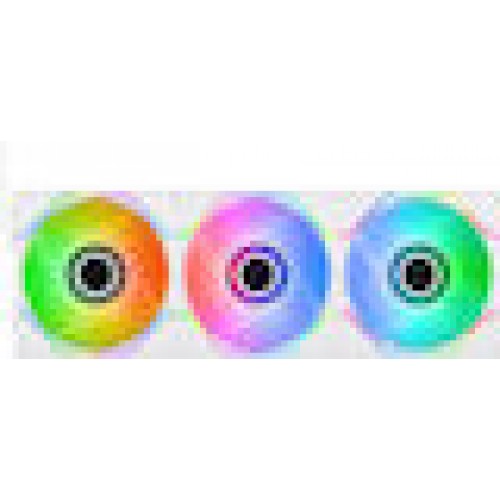 SWAFAN 120 EX INFINITY (white, 3er-Pack, 124 mm)