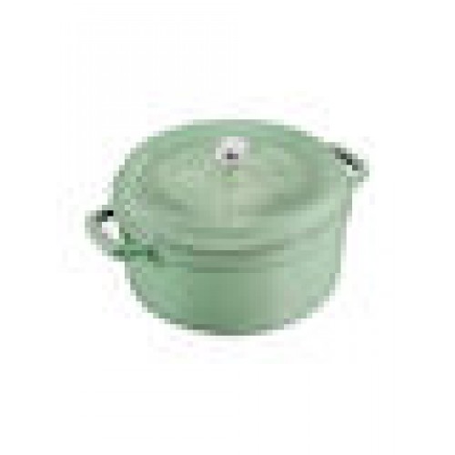 Apvalus ketus puodas Zwilling STAUB 40508-706-0 - 5,2 L, mėtinės spalvos