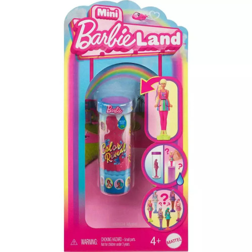 MATTEL (HYF28) MINI BARBIELAND COLOR REVEAL (6 ΣΧΕΔΙΑ)