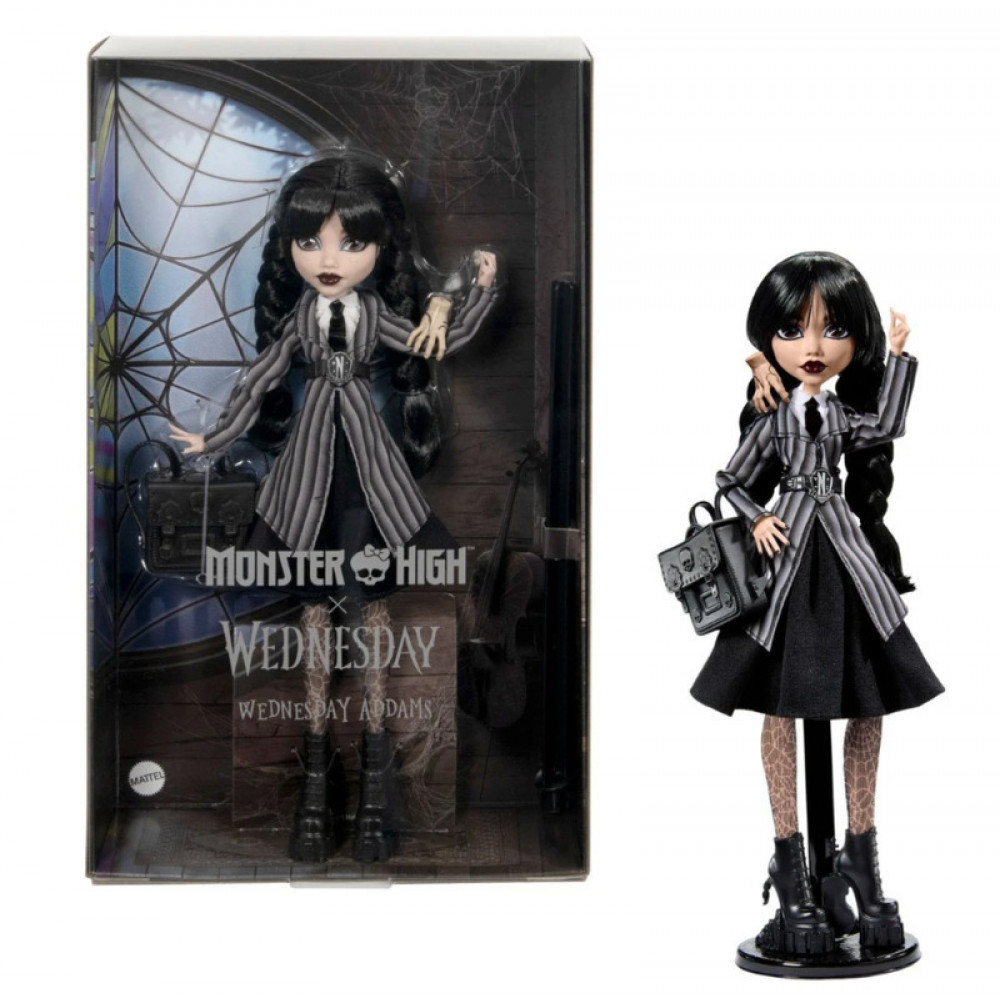 MATTEL (HXJ04) WEDNESDAY SCHOOL OUTFIT