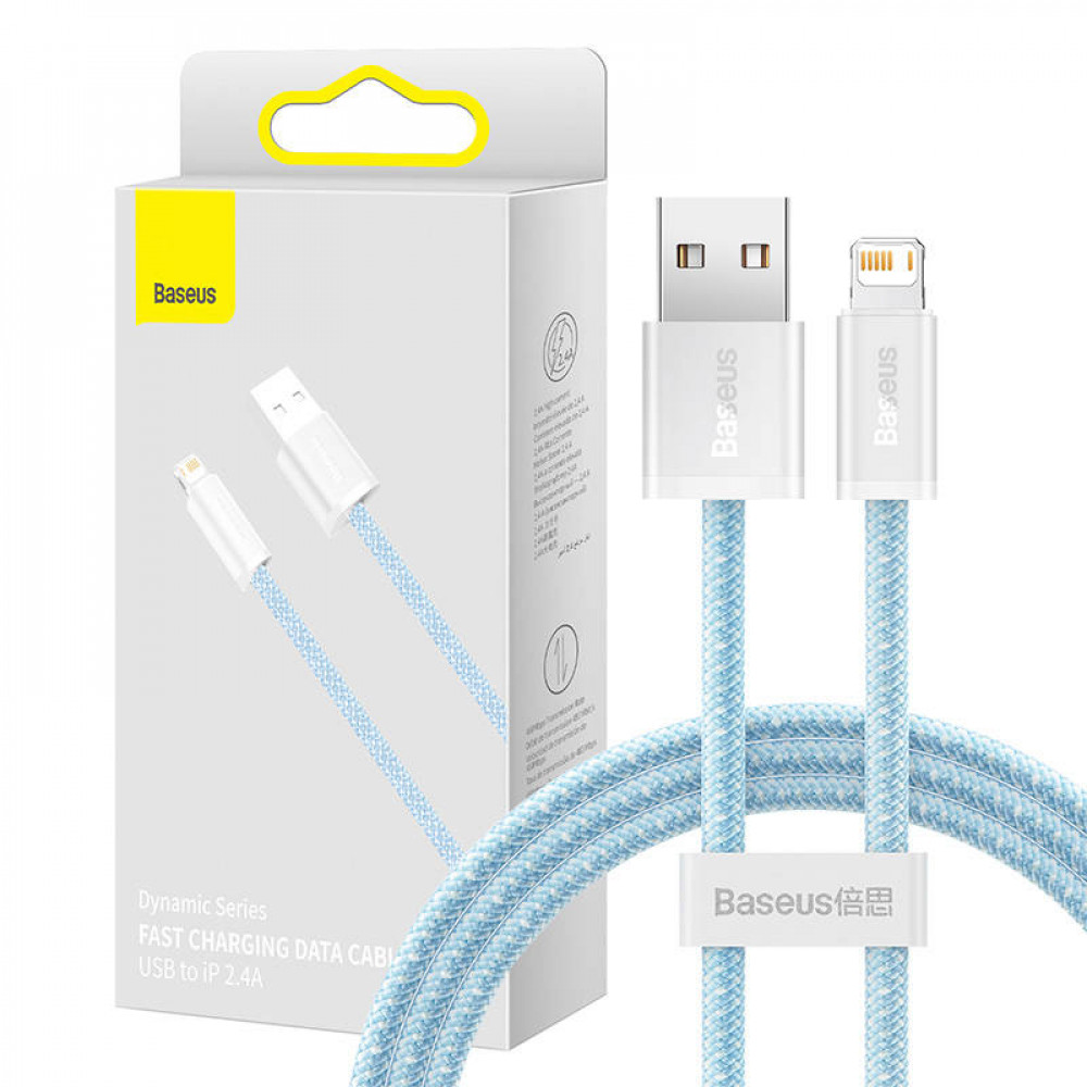 Baseus Dynamic Braided USB to Lightning Cable Μπλε 1m (CALD000403)