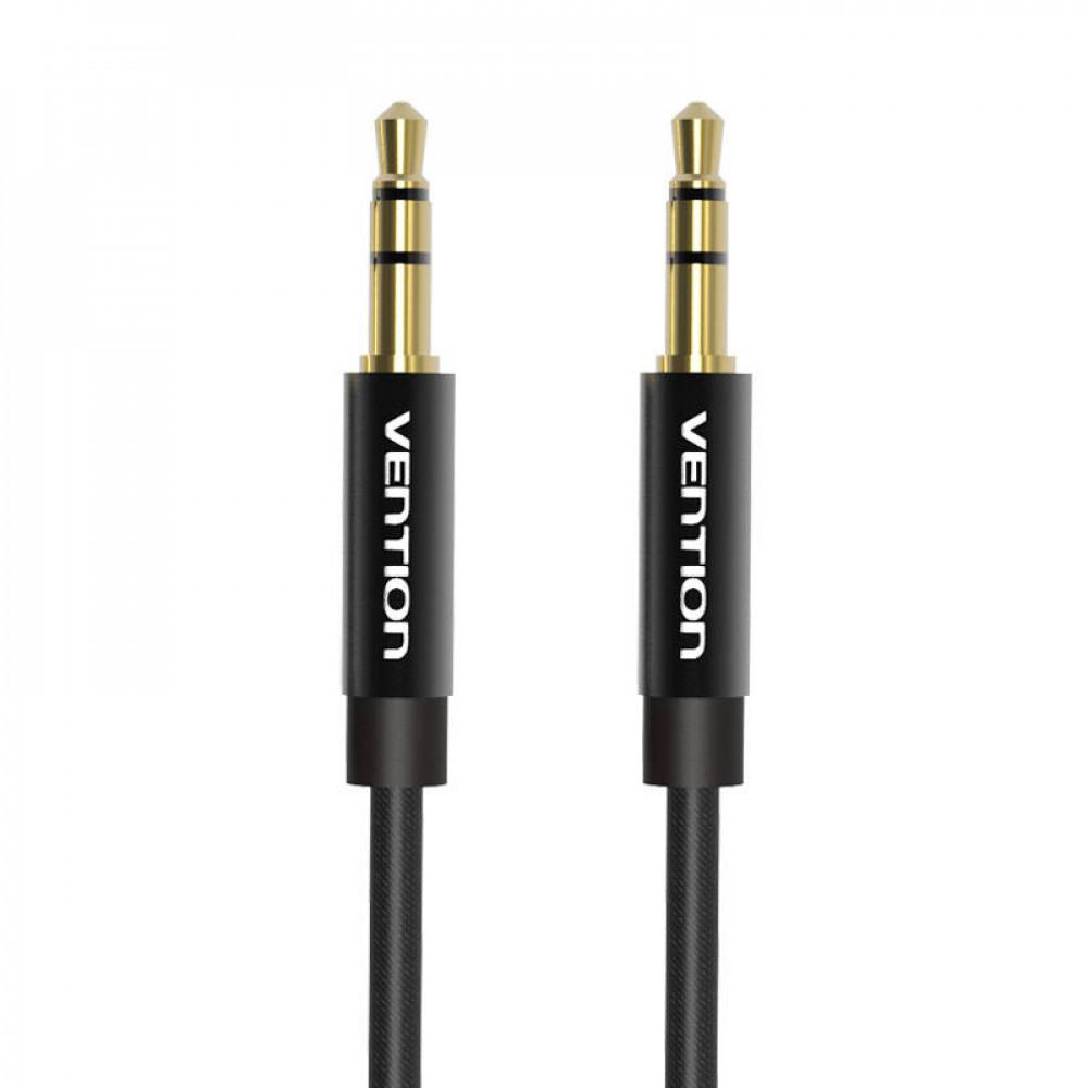 Vention BAGBD 3.5mm 0.5m Black Metal Audio Cable