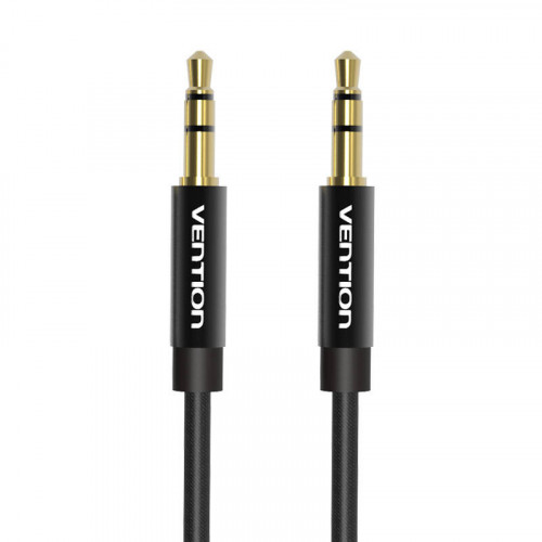 Vention BAGBD 3.5mm 0.5m Black Metal Audio Cable