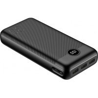 Veger L30 VP3008PD Power Bank 30000mAh 20W με 3 Θύρες USB-A και Θύρα USB-C Power Delivery / Quick Charge Μαύρο