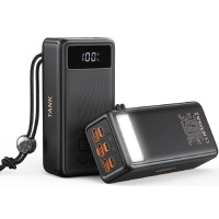 Veger Tank Boost Power Bank 56000mAh 100W με 3 Θύρες USB-A και 2 Θύρες USB-C Power Delivery / Quick Charge Μαύρο