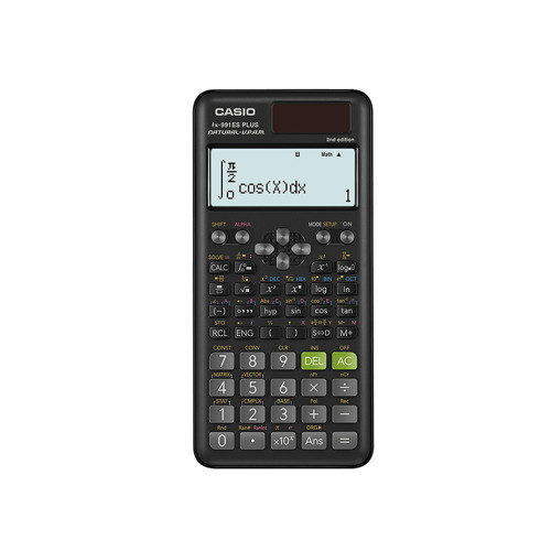 Casio Αριθμομηχανή Επιστημονική FX-991ES Plus 2nd edition 12 Ψηφίων σε Μαύρο Χρώμα