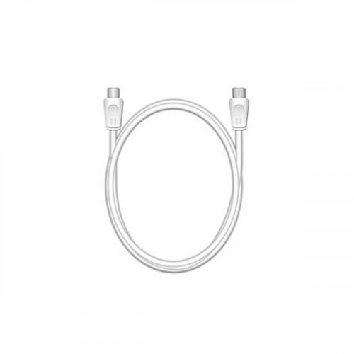 Καλώδιο MediaRange Coax Plug/Coax Socket, 75 Ohm, 3.0M, White (MRCS163)