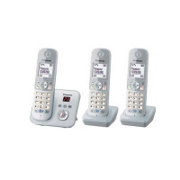 Panasonic Ασύρματο Τηλέφωνο KX-TG6823GS PearlSilver (PANKX-TG6823GS)