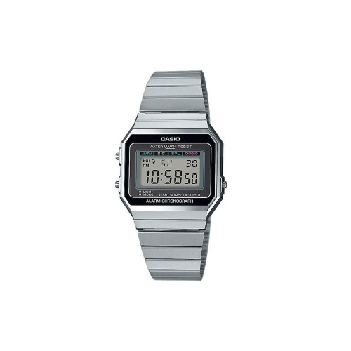 Casio Ψηφιακό Ρολόι Μπαταρίας με Μεταλλικό Μπρασελέ Ασημί (ITA700WE-1AEF) (CASITA700WE-1AEF)