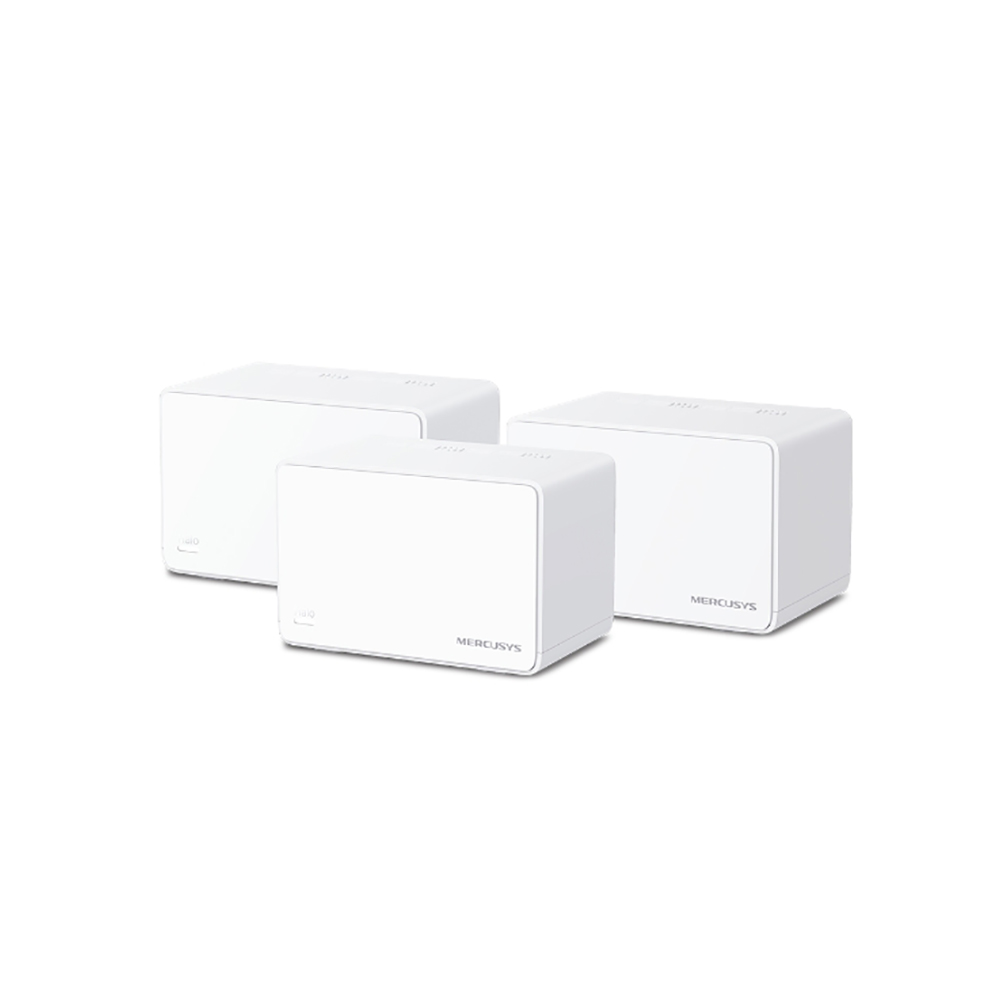 Mercusys H80X(3-pack) AX3000 Whole Home Mesh Wi-Fi 6 System Halo