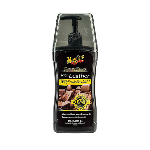 Meguiars Gold Class Rich Leather Cleaner & Conditioner 414ml (G17914) (MEGUG17914)