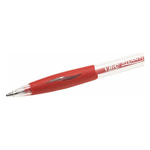 Bic Στυλό Ballpoint 1.0mm με Κόκκινο Mελάνι Atlantis Medium (887133) (BIC887133)