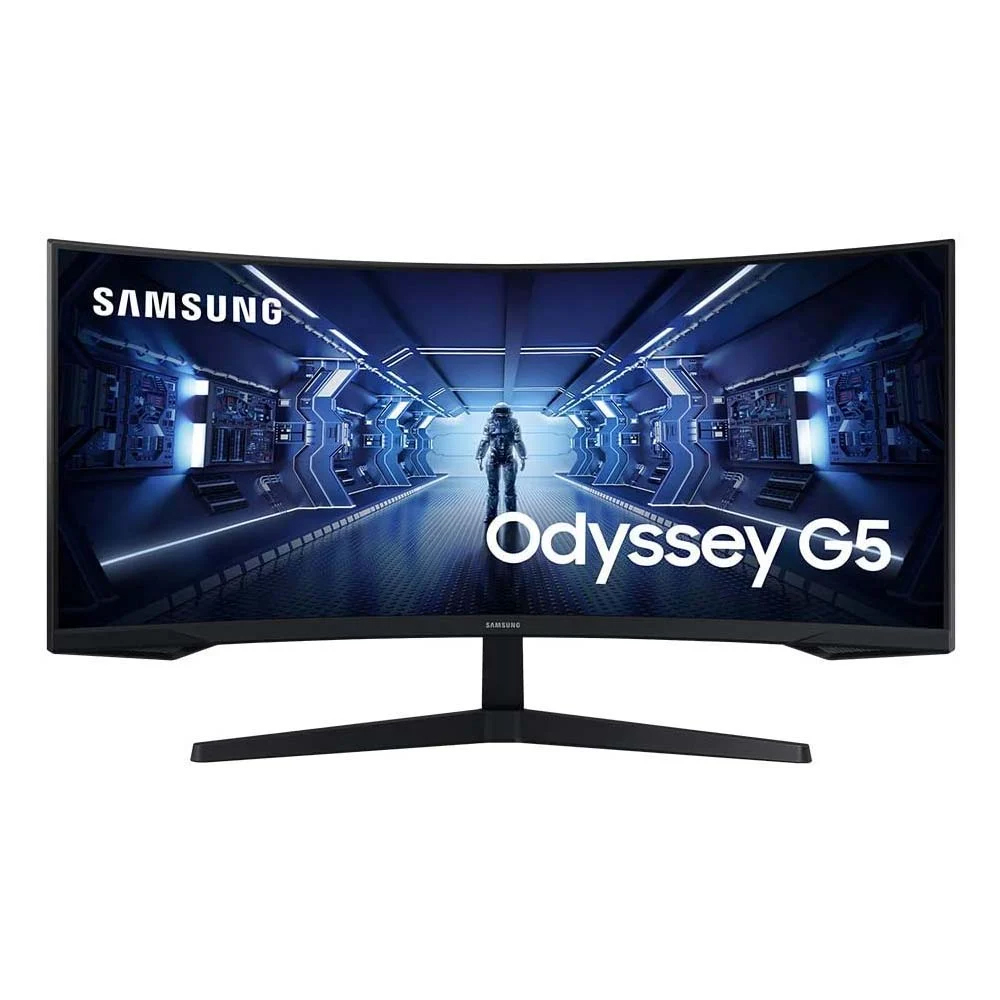 SAMSUNG Odyssey G5 LC34G55TWWPXEN WQHD Curved Gaming Monitor 34 (SAMLC34G55TWWPXEN)
