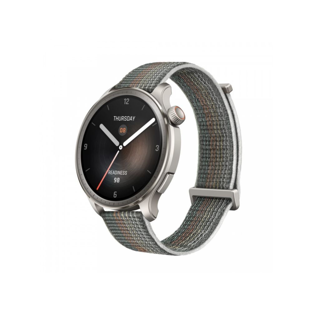 Amazfit Balance Aluminium 46mm Αδιάβροχο Smartwatch με Παλμογράφο (Sunset Grey)