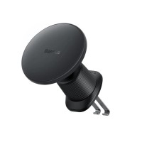Baseus Cw01 Βάση Κινητού Αυτοκινήτου με Μαγνήτη MagSafe & Ασύρματη Φόρτιση 15W Μαύρη
