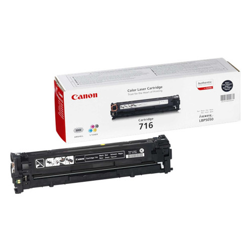 CANON LBP 5050 BLK TNR CRTR-716 (2,3k) (1980B002) (CAN-716BK)
