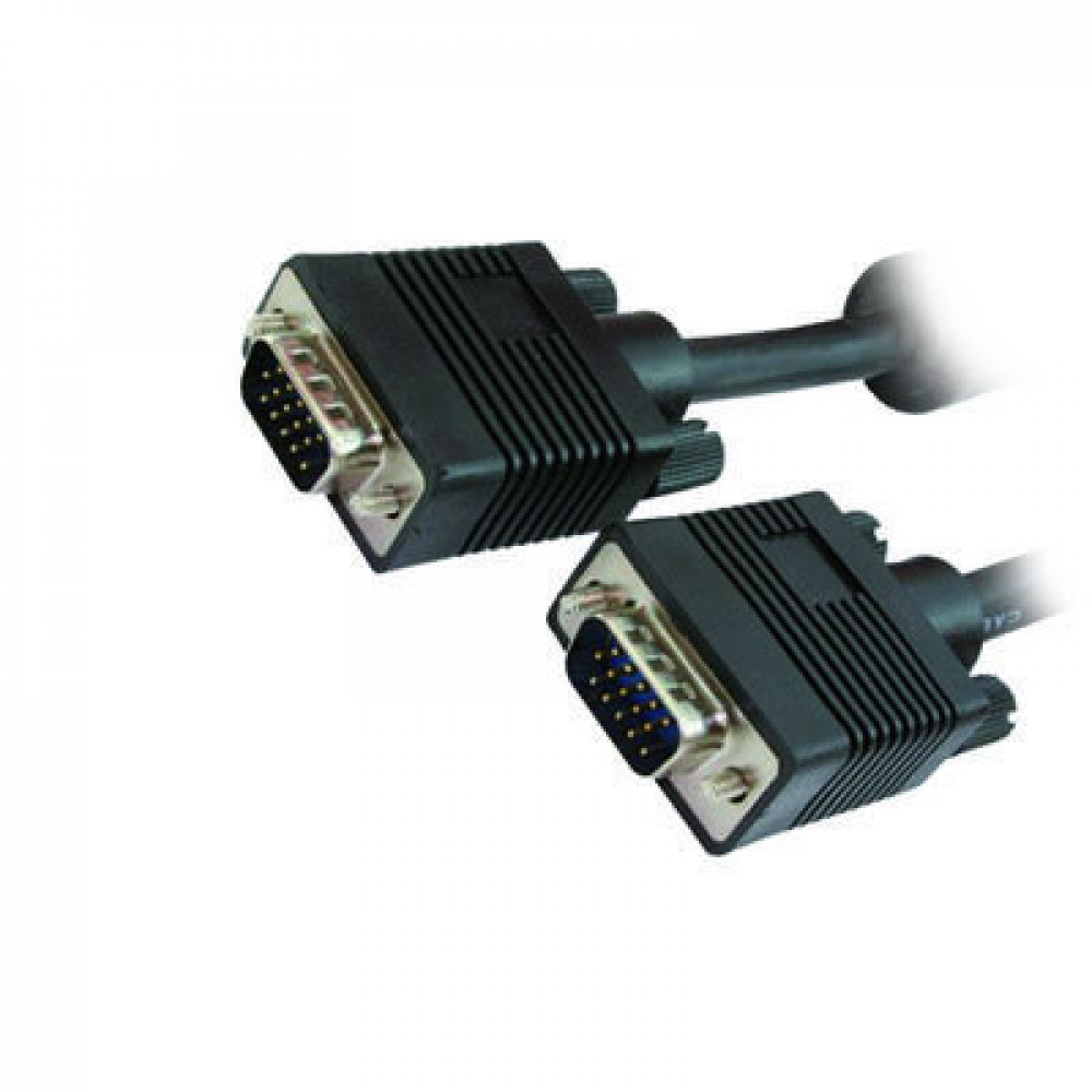Καλώδιο MediaRange SVGA Monitor VGA plug/VGA socket 1.8M Black (MRCS148)