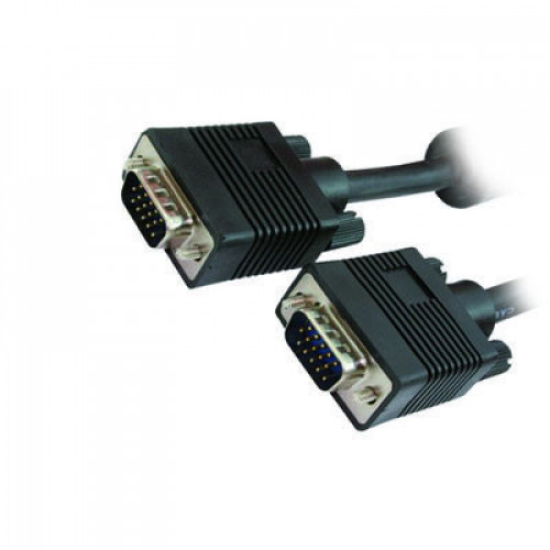 Καλώδιο MediaRange SVGA Monitor VGA plug/VGA socket 1.8M Black (MRCS148)